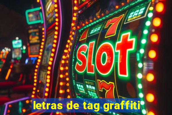 letras de tag graffiti